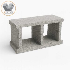بلوک سنگین ماسه ای 20*20*40 ته باز نیمه اتومات
